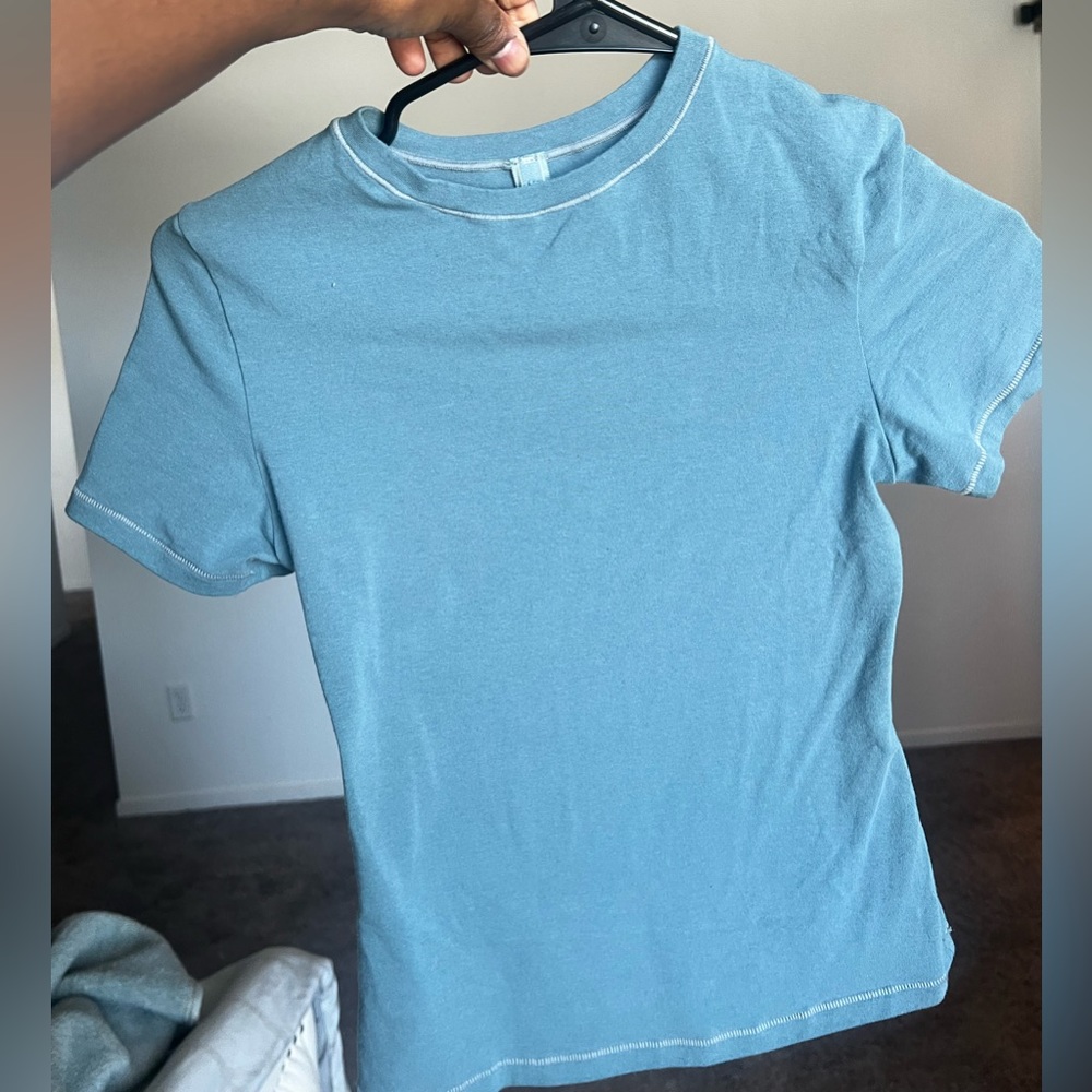 Skims Cotton Jersey Tee Shirt- size Small